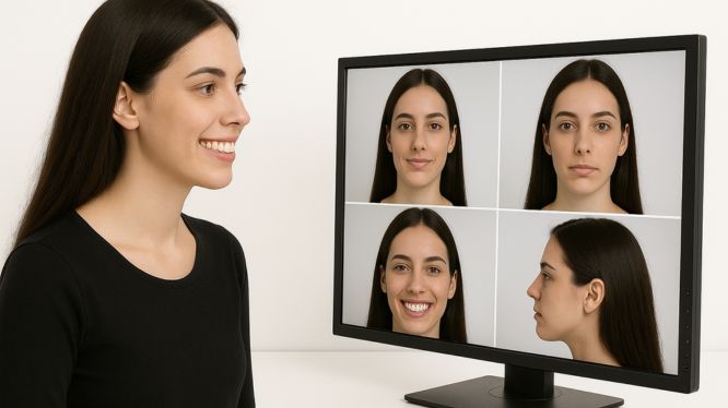 Fotos extraorales en odontología