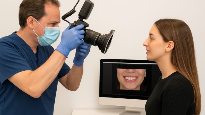 Fotos extraorales en odontología