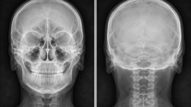 Radiografía antero-posterior