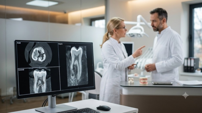 Cone Beam dental para reabsorciones radiculares: el estudio que puede salvar dientes antes de que sea demasiado tarde