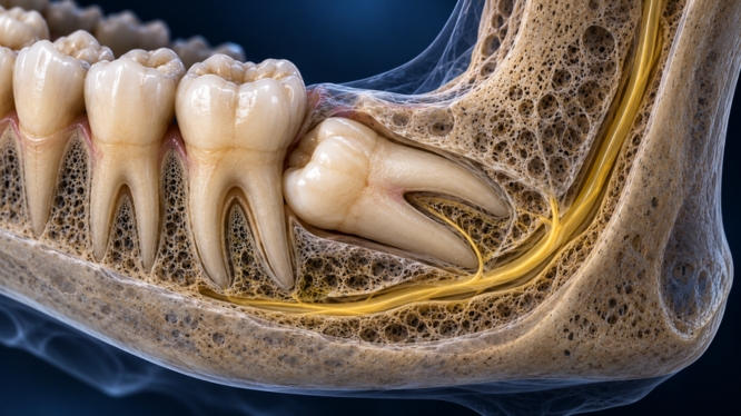 Cone Beam dental para muelas del juicio: ¿qué revela la imagen 3D antes de una extracción compleja?