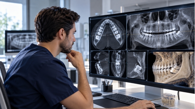 Cone Beam dental para muelas del juicio: ¿qué revela la imagen 3D antes de una extracción compleja?